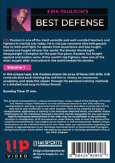 5 DVD SET Erik Paulson Best Defense shoot wrestling MMA bjj judo vale tudo